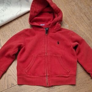 Polo Ralph Lauren Boys Hoodie Jacket Size 2/2T